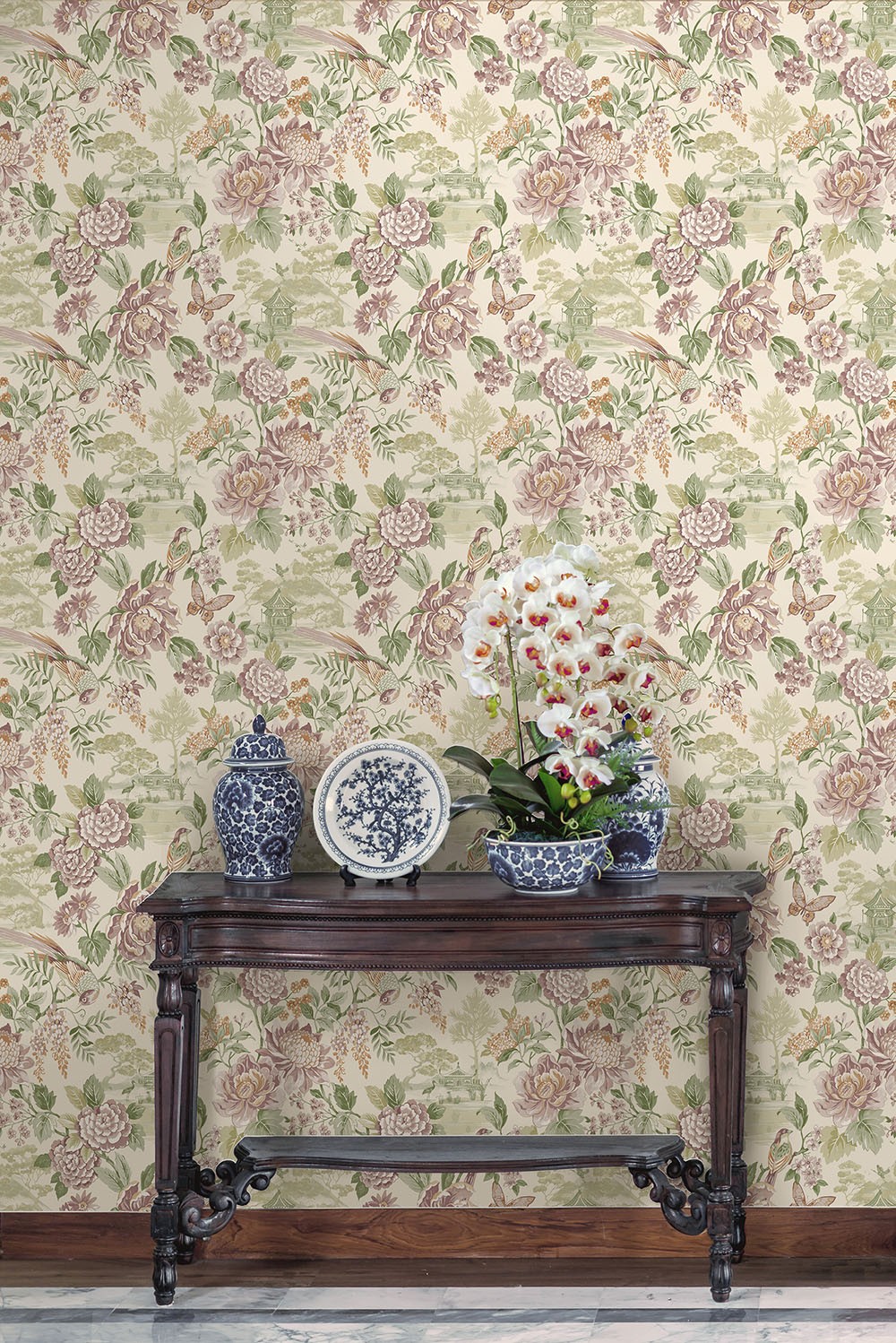 Afbeeldingen van Hana green/cream - 91830